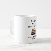 Happy Work Jubileum, Coworker Gift, Cat Mok (Voorkant links)