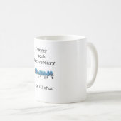 Happy Work Jubileum van ons allemaal Koffiemok (Voorkant rechts)