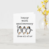Happy Work Jubileum van ons allemaal, Schattigee K Kaart (Gele Bloem)
