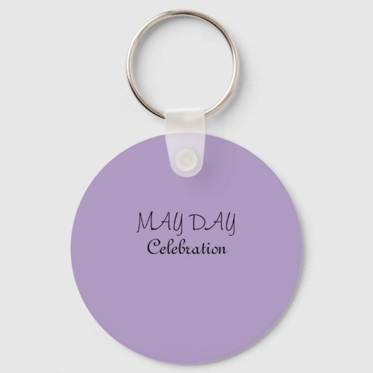 Happy Worker's Day Sleutelhanger (Achterkant)