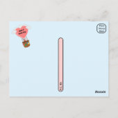 Happy World Briefkaart Day Cat in het Briefkaart (Achterkant)