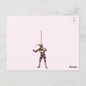 Happy World Briefkaart Day - Verzending met mensen (Achterkant)