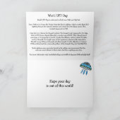 Happy World UFO Day 24 juni of 2 juli Kaart (Binnen)