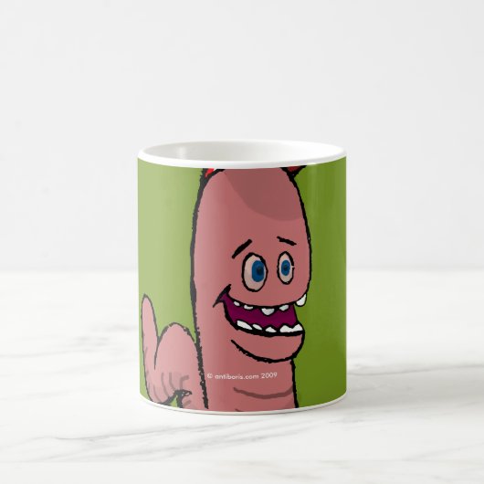 Happy Worm Koffiemok (Center)