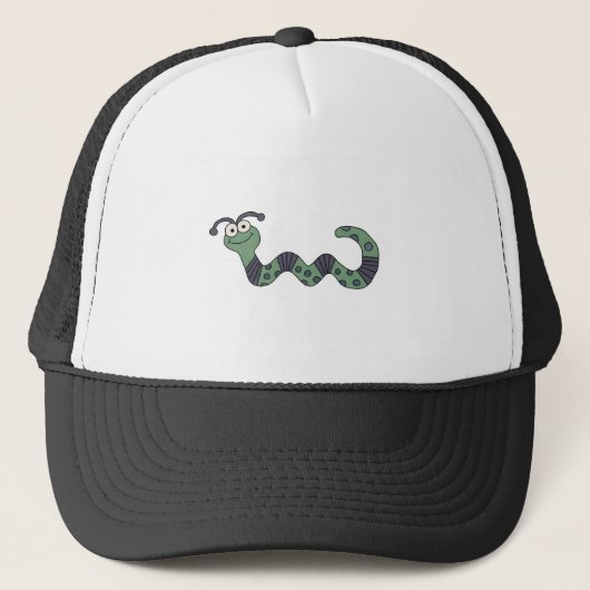 Happy Worm Trucker Pet (Voorkant)