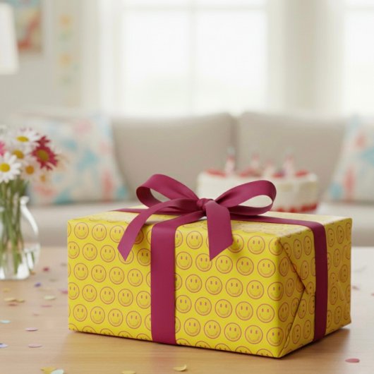 Happy Wrapping Paper Cadeaupapier