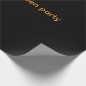 Happy Wrapping Paper Halloween party  Cadeaupapier (Hoek)