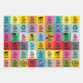 HAPPY wrappy Inpakpapier Vel (Voorkant 3)