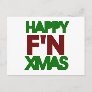 Happy Xmas humor Feestdagenkaart