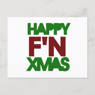 Happy Xmas humor Feestdagenkaart