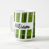 Happy xmas luxe background koffiemok (Voorkant links)