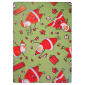 Happy Xmas Santa Klembord (Achterkant)