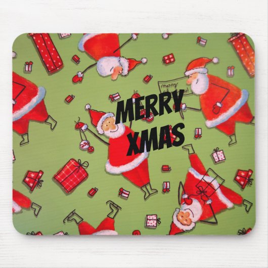 Happy Xmas Santa Muismat (Voorkant)