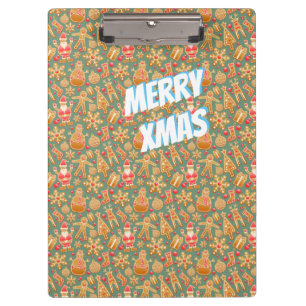 Happy Xmas symbolen Klembord