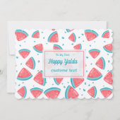 Happy Yalda Night Celebrations Kaart (Voorkant)