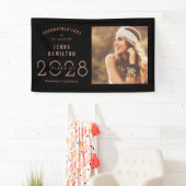 Happy Year EDITABLE COLOR Photo Afstuderen Banner (Insitu)