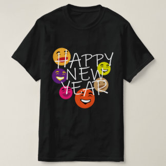 HAPPY YEAR EMOJI'S T-SHIRT