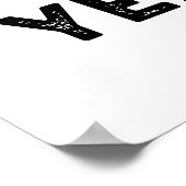 Happy Yeaster Grappige Brood Pun Poster (Hoek)