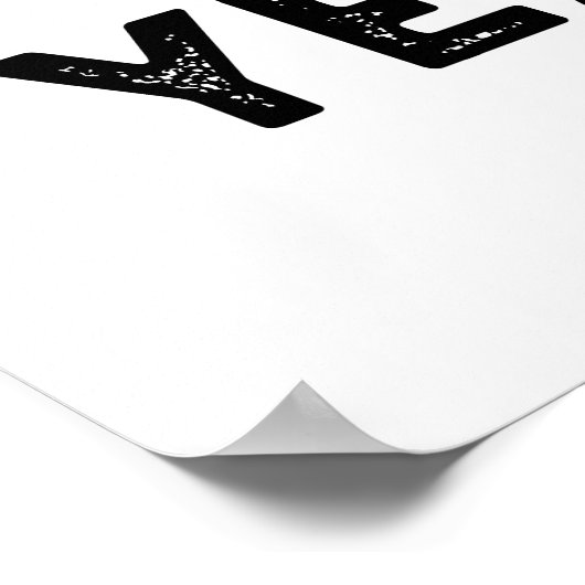 Happy Yeaster Grappige Brood Pun Poster (Hoek)