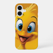Happy Yellow Duck Design Telefoonhoes voor Iphone  iPhone 16 Hoesje (Achterkant)