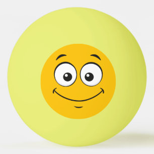 Happy Yellow Monster personaliseert ping Pong Ball