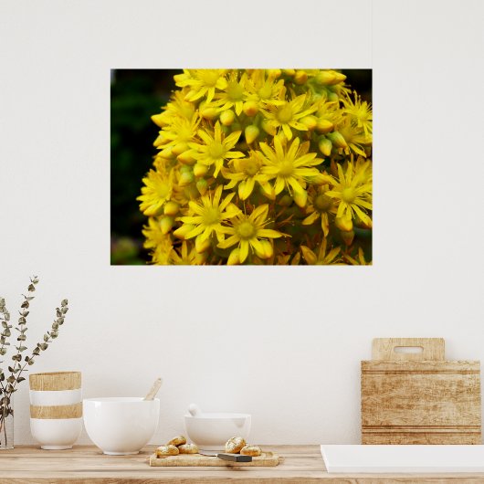 HappY YeLLoW-Poster Poster (Keuken)