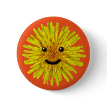 Happy Yellow Summer Dandelion Flower op elke kleur