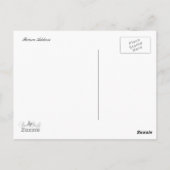 Happy Yellow Sunflower Thinking of You Briefkaart (Achterkant)