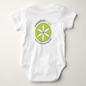 Happy Yoga Baby Organic Bodysuit (Achterkant)