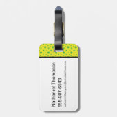 Happy Yogi Beer Bagagelabel (Achterkant verticaal)