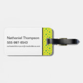 Happy Yogi Beer Bagagelabel (Achterkant horizontaal)