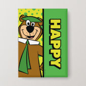 Happy Yogi Beer Button (Voorkant)