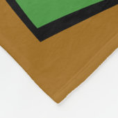 Happy Yogi Beer Fleece Deken (Hoek)