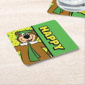 Happy Yogi Beer Kartonnen Onderzetters (Schuin)