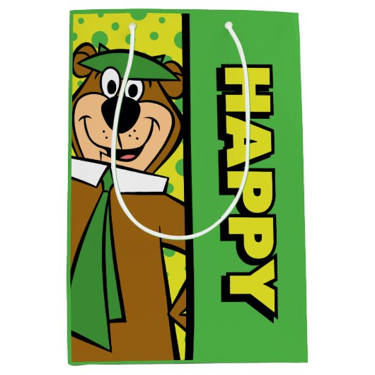 Happy Yogi Beer Medium Cadeauzakje (Voorkant)