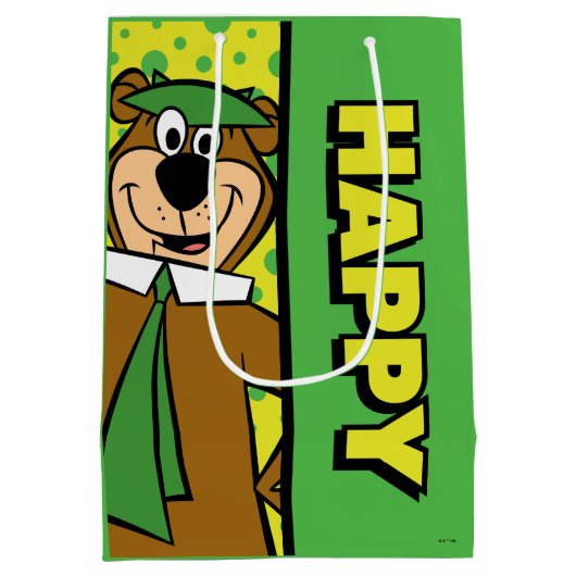 Happy Yogi Beer Medium Cadeauzakje (Achterkant)