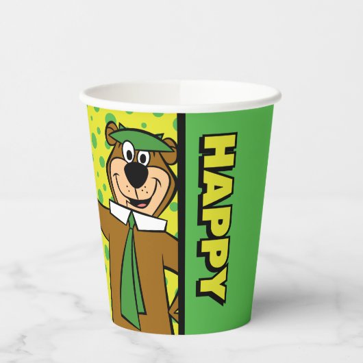 Happy Yogi Beer Papieren Bekers (Links)