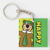 Happy Yogi Beer Sleutelhanger (Voorkant)