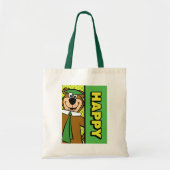 Happy Yogi Beer Tote Bag (Voorkant)