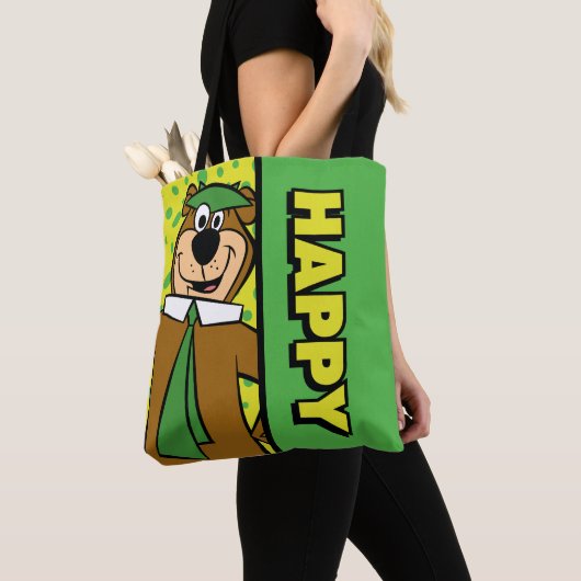 Happy Yogi Beer Tote Bag (Dichtbij)