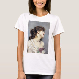 Happy Young Woman (door Giovanni Boldini) T-shirt