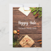 Happy Yule Aankondiging (Voorkant)