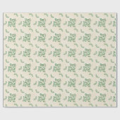 Happy Yule Yall Southern Kerstpagan Cadeaupapier (Vlak)