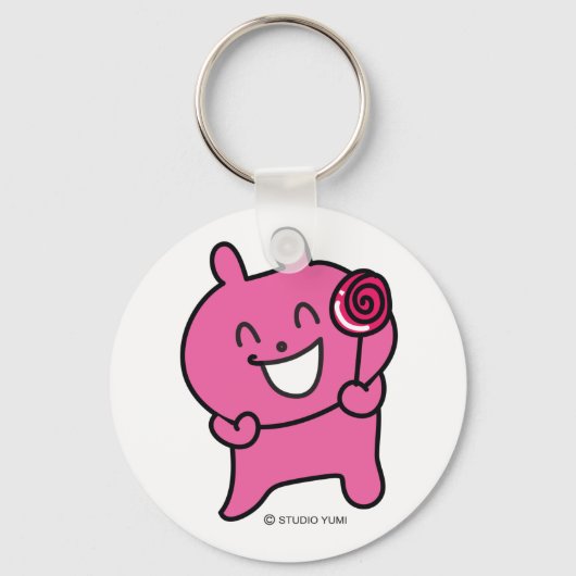 Happy Yummy Keyholder Sleutelhanger (Voorkant)