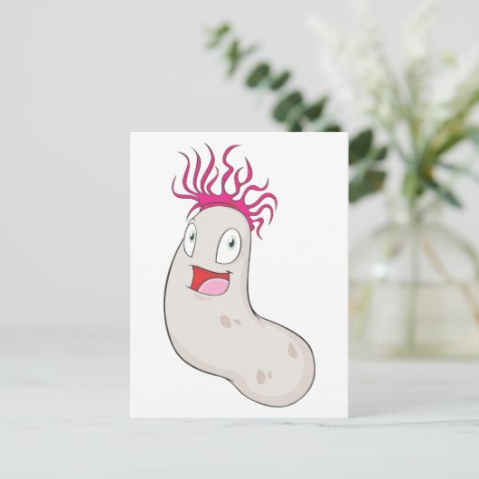 Happy Zee Cucumber Briefkaart (Staand voorkant)