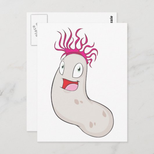 Happy Zee Cucumber Briefkaart (Voorkant / Achterkant)