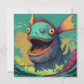 Happy Zee Monster Kaart (Achterkant)