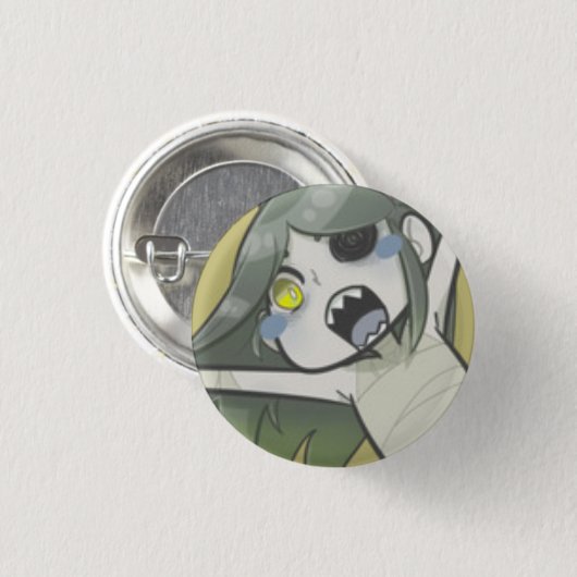 Happy Zogi Ronde Button 3,2 Cm (Voorkant /achterkant)