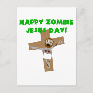Happy Zombie Jesus Dag Briefkaart