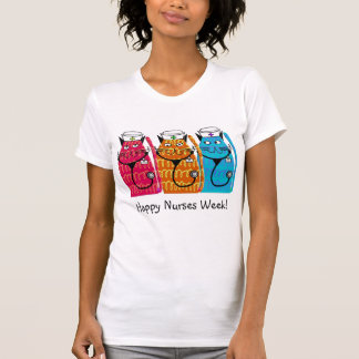 Happy Zurses Week Ziekkatten T-shirt